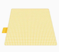 Tapis de pique-nique à carreaux portable, imperméable, pliable, couverture de camping extérieure, tapis de plage anti-humidité pour voyage et parc