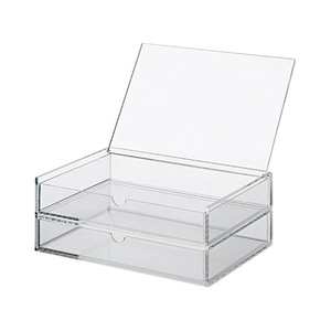 Caja Organizadora Acrílica Transparente, Caja de Almacenamiento Multiusos para Cocina, Frutos Secos, Joyería y Maquillaje - Product Image 1
