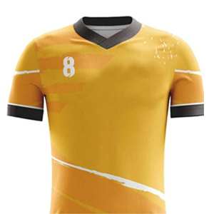 2026 Vente en gros de maillots de football personnalisés respirants à manches courtes de haute qualité, en tissu 100% polyester imprimé, prix abordable, OEM - Product Image 5