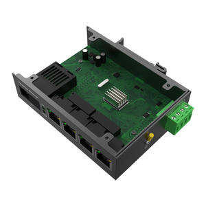 Made in China 10/100Mbps 4RJ45 1*155Mbps Single Mode Duplex SC Fiber Optic Ethernet Industrial <b>Switch</b> Reach 20KM - Product Image 4