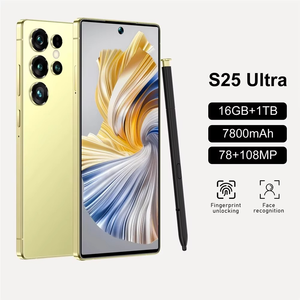 Smartphones S25 Ultra à excellent rapport qualité-prix, 16 Go + 1 To, 5G, double SIM, appareil photo arrière 108 MP, HD 144 Hz, Decacore, cellulaire LTE - Product Image 3
