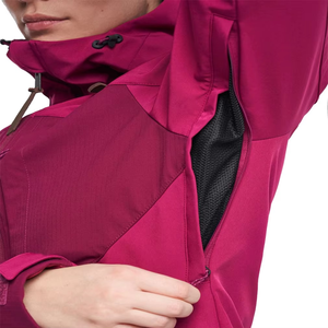 Chaqueta Softshell para Mujer, Impermeable, Cortavientos, Transpirable, con Capucha, para Senderismo al Aire Libre, Venta al Por Mayor OEM - Product Image 5
