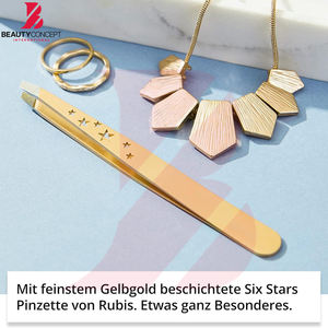 แหนบปลายเฉียงสีทอง คุณภาพดีจากซัพพลายเออร์ รุ่นใหม่ ใช้งานง่าย กันลื่น ปรับแต่งได้ตามต้องการ เหมาะสำหรับการตกแต่งทรงคิ้ว - Product Image 6