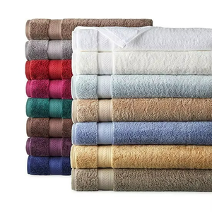 Purple Terry Cloth <b>Towels</b> Set of Four Solid Color Bath <b>Towels</b> Soft Absorbent Plush <b>Towels</b> for Bathroom Use - Product Image 2