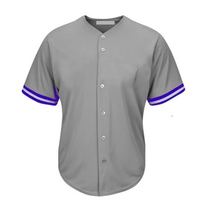 Camiseta de Béisbol Personalizada con Nombre de Equipo, 100% Poliéster Transpirable, Camisetas y Tops con Impresión Digital, Tallas Unisex para Adultos, Servicio OEM - Product Image 4