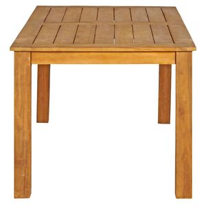 Luxury Modern Reclaimed Teak <b>Wood</b> Rectangle Waterproof Durable Expandable <b>Extendable</b> Outdoor <b>Dining</b> <b>Table</b> 180x90cm Eco-Friendly - Product Image 3