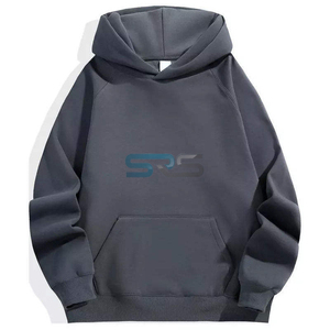 <b>Men</b> Clothing Street Wear Fleece Breathable <b>Men's</b> Gym Hoodies OEM <b>Men's</b> 100% Cotton Long Sleeve Gym Hoodies Outwear Casual Wear - Product Image 2
