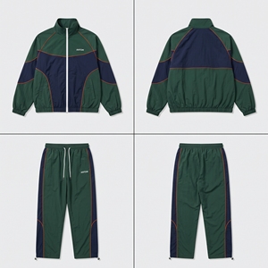 Veste coupe-vent de style streetwear pour hommes, survêtement réfléchissant 3M, léger, faible MOQ, directement de l'usine - Product Image 3