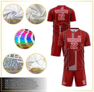 Uniforme de Fútbol Personalizado Premium, Camisetas y Pantalones Cortos Transpirables de Secado Rápido, Equipación de Equipo Personalizada para Niños y Adultos - Product Image 3