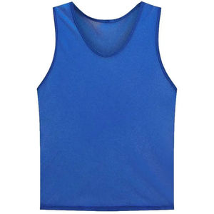 Veste d'entraînement de football réversible en gros pour adultes, gilet de pratique en maille 100 % polyester, gilet d'équipe personnalisé - Product Image 5