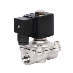 วาล์วโซลินอยด์ทองเหลืองสแตนเลสขนาด 1 นิ้ว สำหรับน้ำและอากาศ 12v DC วาล์วโซลินอยด์สำหรับเครื่องฉีดพลาสติก - Product Image 1
