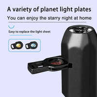 Lampe d'ambiance USB avec projection de la Lune et de la Terre sur le plafond