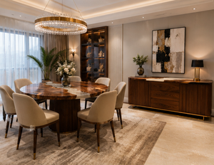 Custom Round Live Edge Walnut Wood Epoxy <b>Resin</b> Dining <b>Table</b> <b>Top</b> - Luxury River Design, Solid Wood, Handmade, Custom Size - Product Image 3