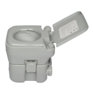 WC Portatile da 20L in HDPE con Pannello Sandwich, Moderno ed Ecologico, con Doppia Uscita per Uso Esterno - Product Image 5