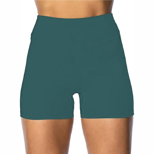 Pantalones cortos de yoga personalizados para mujer, de gran venta, para gimnasio y fitness - Product Image 1