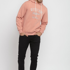 Sudadera con Capucha para Hombre, Informal, de Invierno, de Forro Polar Transpirable, Estilo Urbano, Personalizada con Logotipo Bordado y Estampado en Serigrafía, Moderna y Única - Product Image 4