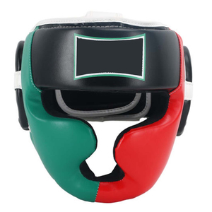 PU Leather & EVA Boxing Head Guard-Customizable 12oz Size Protective Comfortable Durable for Muay Thai MMA Martial Arts Training - Product Image 4