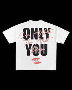 T-shirts pour hommes de haute qualité, sur mesure, style streetwear, en tissu coton Polystar, avec logo personnalisé. - Product Image 5