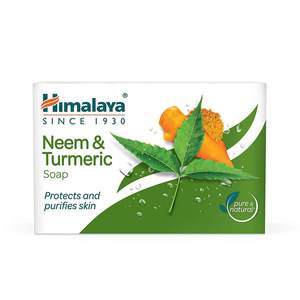 Jabón de Baño de Neem y Cúrcuma, Limpiador Purificante y Blanqueador de Piel, Exportación a Granel desde India, Barra de Protección para la Higiene Diaria - Product Image 2