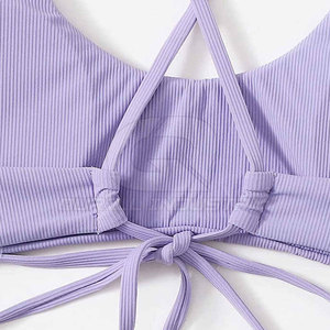 Conjunto de Bikini de 2 Piezas para Mujer, de Alta Calidad y Bajo Precio, con Estampado Personalizado, Spandex/Nailon, Secado Rápido, Transpirable, para Playa, Vacaciones de Verano - Product Image 6