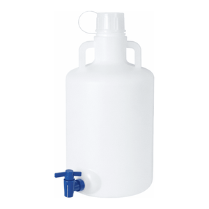 Botella de Aspiración Cilíndrica de HDPE Daihan Science con Asa, de 5-50L, para Agua Destilada, Uso en Laboratorio - Product Image 1