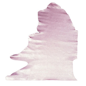 Material de cuero rosa con textura de guijarro, diseñado para artesanos profesionales que crean bolsos, carteras y zapatos hechos a mano. - Product Image 1