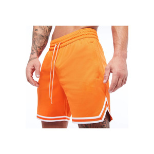 Custom Logo <b>Men's</b> Mesh Breathable Gym Shorts Quick Dry Lightweight Athletic Running Shorts Wholesale Training Sports <b>Trunks</b> - Product Image 5