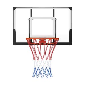 Aro de Baloncesto de Acero Sólido de 44 Pulgadas para Montar en la Pared con Tablero de PC de 0.08 Pulgadas de Grosor, Equipo de Entrenamiento para Exteriores - Product Image 5
