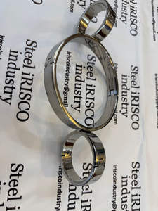 Collier en acier avec menottes – Ensemble de collier de haute qualité pour un look exceptionnel – Jeu BDSM tendance – Collier coquin avec menottes - Product Image 2