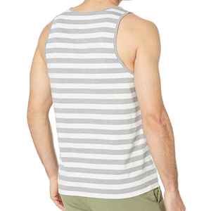 KHILAN INDUSTRIES Best Selling <b>Plus</b> <b>Size</b> Men Tank <b>Top</b> Breathable Casual Knitted 100% Cotton Gym Fitness Wear Sleeveless High - Product Image 4