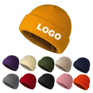 New Custom Premium Quality Beanie <b>Caps</b> Top Selling Street <b>Winter</b> Wear Knitted Unisex Common Travel for Sale New Designs - Product Image 1