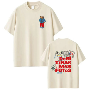 Camiseta de Hombre con Logotipo Personalizado, Diseño Sólido con Impresión Digital Frontal, Cuello Redondo, Manga Corta, 100% Algodón, Corte Regular, Estilo Casual - Product Image 1