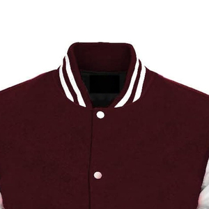 Custom Logo Wool Chenille Embroidery Baseball Letterman Jackets <b>Men</b> Vintage Blank Leather Sleeve Varsity Jacket letterman unisex - Product Image 1