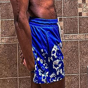 Shorts de sport à carreaux pour hommes, décontractés, taille élastique, en nylon/coton, séchage rapide, pour la course à pied, par Dress Sports - Product Image 6