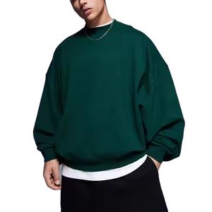 Sweat-shirt en molleton 100% coton pour homme, coupe classique, col rond, 260 g/m², anti-froissement, imprimé numérique, logo frontal, vente en gros, OEM - Product Image 5