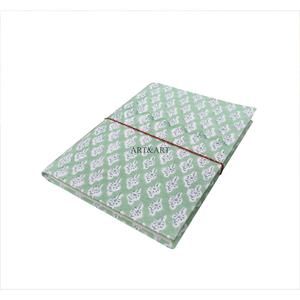 Beautiful Floral Printed Cover With cotton fabric Handmade Diary & notepad set for School, Travelling & Gifting set - Product Image 4