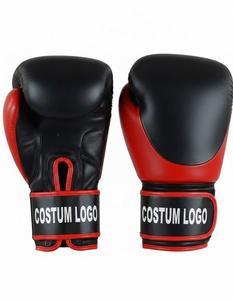 Gants de boxe professionnels en cuir avec logo personnalisé, pour entraînement et sparring, pour Muay Thai et Kickboxing, tailles de 10 oz à 16 oz - Product Image 1