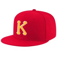 Gorra Snapback Personalizable Roja de 6 Paneles, Ajustable, con Bordado 3D Amarillo y Blanco, Tela Satinada de Alta Calidad, Unisex, Casual, para Exteriores