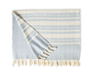 Plaid en coton tissé style bohème avec pompons – Couverture décorative pour canapé, textile de maison en coton personnalisable en gros - Product Image 4