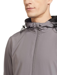 Wholesale OEM Custom Logo Brand <b>Running</b> Outwear Fashion Sportswear Men's <b>Lightweight</b> Windbreaker Hooded <b>Jacket</b> 100% Polyester - Product Image 2