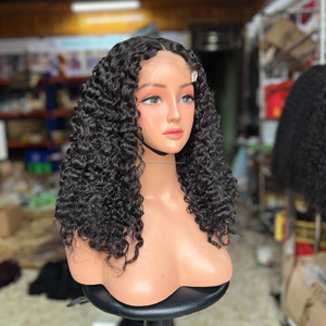 Burmese Curly <b>Human</b> Hair Products Vietnamese <b>Human</b> Hair <b>Wigs</b> Lace Front Raw Vietnamese Hair <b>Wigs</b> Glueless Style - Product Image 3