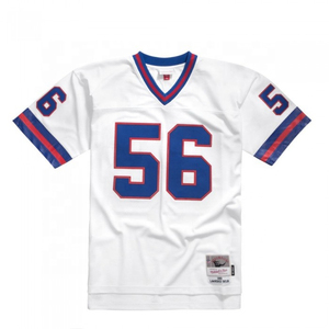Maillot de football américain athlétique à manches longues, coupe régulière, numéro universitaire, imprimé sur mesure, écologique, séchage rapide - Product Image 3