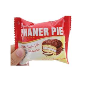 Tarte au chocolat enrobée de sucre naturel PHANER PIE 336G, moelleuse avec biscuits guimauve, vente chaude, emballée en boîte, en vrac du Vietnam - Product Image 4