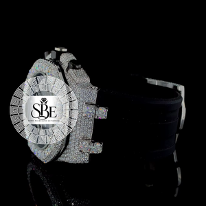 Montre de luxe indienne sertie de diamants pour un look sportif et décontracté, disponible pour la vente en gros. - Product Image 2