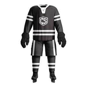 Ensemble d'uniformes de hockey sur glace, dernier design 2026, différents styles, fabrication professionnelle, couture parfaite, services OEM ODM - Product Image 6