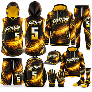 Uniforme de football 7v7 avec logo et numéros d'équipe, design optimal, qualité supérieure, uniforme de compression 7v7, uniforme 7 sur 7, service OEM - Product Image 2