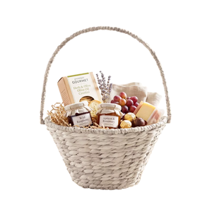 Handwoven Medium Water Hyacinth <b>Baskets</b> for <b>Gift</b> Packing Farmhouse <b>Basket</b> for <b>Easter</b> Christmas Halloween from Vietnam - Product Image 2
