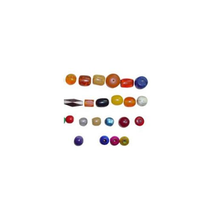 Collier en perles de résine pour femmes, fiançailles, mariage, couleur et taille personnalisées, colliers pendentifs faits à la main - Product Image 4