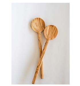 Ensemble de service élégant en bois pour salade, fait main, pour ustensiles de cuisine, vaisselle, couverts, au meilleur prix abordable - Product Image 2