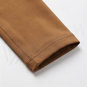 กางเกงโยคะเอวสูงไร้ตะเข็บสีตามสั่ง ไซส์พลัสสำหรับผู้หญิง เนื้อผ้านุ่มลื่นเหมือนผิวเปลือย เหมาะสำหรับออกกำลังกายที่ยิม - Product Image 6